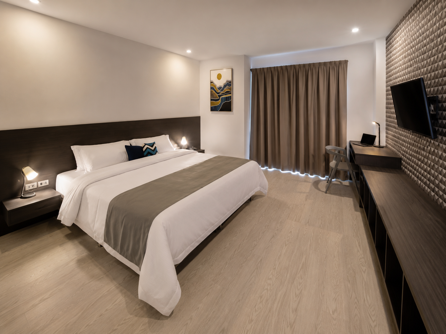 Habitación King — Hotel Arturo Michelena